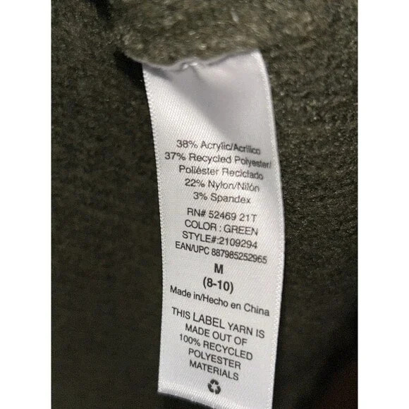 Green Long Sleeve Maxi Sweater Dress In Women’s Medium - Picture 6 of 16